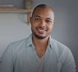 Man with healthy smile